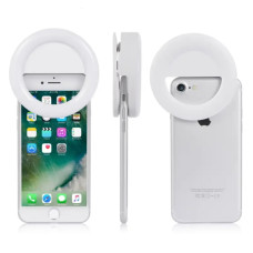 Світлодіодне кільце для селфи XJ-01 ( Selfie Ring Light ) White