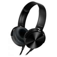 Накладні Навушники гарнітура MDR-XB450AP Black