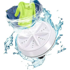 Ультразвукова портативна пральна машина Usltrasonic Turbine Wash + міні-USB