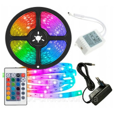 Світлодіодна LED-стрічка 5050 RGB комплект