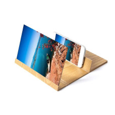 3D-збільшувач екрана телефона дерев'яний Enlarged Screen Magnifier