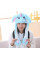 Шапка єдиноріг Pikachu toys soft toys з підсвіткою і рухливими вушками