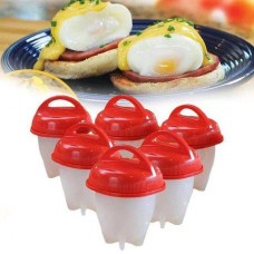 Силіконові формочки для варіння яєць без шкаралупи Egg Boil 6 шт