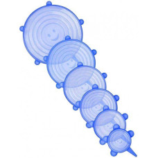 Силіконові універсальні кришки SILICON CAP 6PCS SET