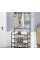 Підлогова вішалка для одягу New simple floor clothes rack 60х29, 5х151 см