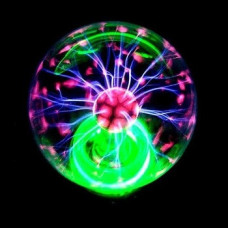 Нічник Magic Flash Ball Плазмовий шар 5", котушка тесляра, plasma ball, плазма бол, плазма шар