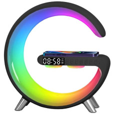 Смарт нічник із бездротовою зарядкою RGB Happy Light Light Sound Machine, лампа настільна
