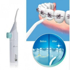 Портативний водний іригатор Power floss, для чищення зубів та порожнини рота, механічний