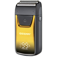 Акумуляторна електробритва чоловіча  з дисплеєм Geemy GM-9012 Бритва-шейвер для сухого гоління