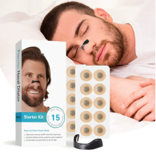 Магнітний розширювач для носа Nasal Dilator від храпа 15 пар/Силіконовий затискач для носа