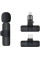Бездротовий мікрофон петличний K9 Wireless Lavalier з адаптерами Lightning Type-C