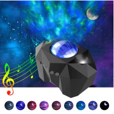 Світильник проєктор зоряного неба Dream Aurora Star Lights нічник дитячий домашній планетарій Black
