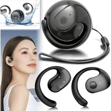 Спортивні бездротові навушники MDR OWS T2 BT з Bluetooth 5.3 мікрофоном і зарядним кейсом чорні