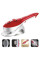Відпарювач Steam Brush 1200 Вт B6689-1325R з декількома насадками та щіткою, три режими роботи для одягу