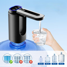 Електрична помпа Water Pump з акумулятором 1200 мА·год, USB зарядкою, кнопкою та ємністю 600 мл для