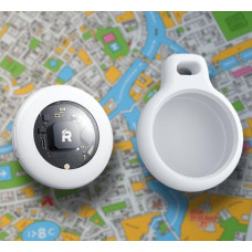 Розумний брелок Remax RT-G2303 Global Tracker GPS Find My IPX5 iOS білий