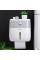 Пластиковий тримач Ecoco Towel Holder AA2-2 для туалетного паперу з полицею
