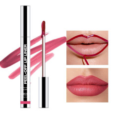 Матова помада-підводка Peel-Off Lip Liner Red Brown для губ