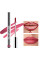 Матова помада-підводка Peel-Off Lip Liner Red Brown для губ