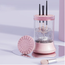 Сенсорна щітка для чищення пензлів Rayhomer портативна USB pink
