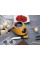 Електричний набір Chocolate Fondue Set для приготування фондю, 200 г, у комплекті форми та аксесуари