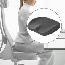 Подушка для сидіння авто офіс memory foam ортопедична копчик спини антиковзна основа комфорт