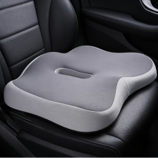 Ортопедична подушка Memory Foam сидіння авто офіс копчик спина виріз підтримання постави комфорт
