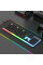 Клавіатура з мишкою GTX350 ігровий набір USB RGB підсвітка дротовий чорний