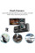 Автомобільний відеореєстратор AND Z37 DVR з 3 камерами Full HD 1080P для записування дороги та паркування в авторежимі