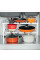 Висувна кухонна полиця Kitchen Rack 38-70 см, регульований стелаж-органайзер під мийку, білий