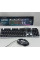 Клавіатура XSTRIKE X-1014 з мишею ігровий комплект RGB USB мембранний 104 клавіші