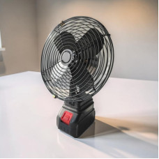 Переносний вентилятор Lithium Electric Fan 8" кемпінг акумуляторний з 2 акумуляторами