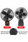 Переносний вентилятор Lithium Electric Fan 8" кемпінг акумуляторний з 2 акумуляторами