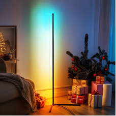 Підлогова кутова лампа Corner Light RGB 120 см LED світильник з пультом для інтер'єру кімнати
