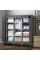 Складана тканинна шафа Storage Wardrobe 88130 з 8 полицями та 3 секціями для зберігання одягу та взуття