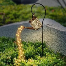Декоративний світильник Лійка на сонячній батареї з LED-підсвіткою для саду висота 80 см