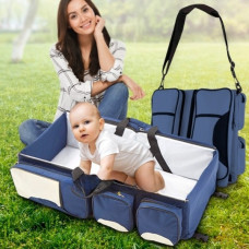 Сумка-переноска для немовлят Baby Room, складана дорожнє ліжечко-трансформер для дітей від 0 до 12 місяців, рожева