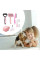 Комплект для грумінгу тварин Pet Grooming 8 в 1 з кігтерізом щітками та гребінцями