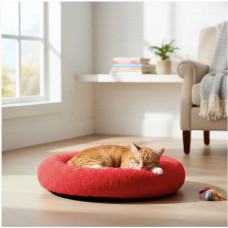 М'яка лежанка Pet Choice 45×40 для котів і собак зручна підстилка для хатніх тварин