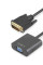 Конвертер DVI на VGA Addap DVI2VGA-01 перехідник для під'єднання монітора та проєктора Full HD