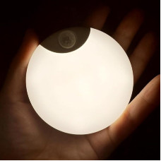 Круглий LED нічник AND HA-183 з датчиком руху бездротовий для приміщень і коридорів будинку