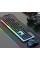 Клавіатура з мишкою GTX350 ігровий набір USB RGB підсвітка дротовий чорний