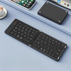 Бездротова складана клавіатура HB 028 Bluetooth компактна для планшета ноутбука та телефона