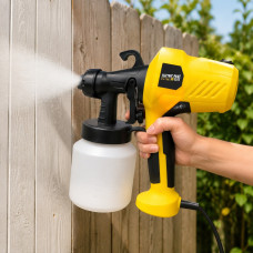 Електричний ручний фарборозпилювач Elite Paint Sprayer 500 Вт з регулюванням подавання фарби та соплом 2,5 мм