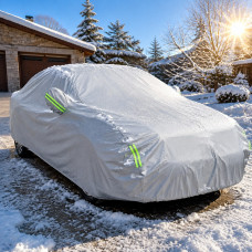 Всесезонний автотент AND LY-797 XXL 530×200×150 см із кишенями для дзеркал і світловідбивними смугами