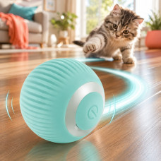 Інтерактивний м’яч PetGravity для котів з автоматичним рухом, датчиком дотику та 2 режимами