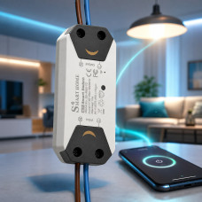 Розумне Wi-Fi реле Home 10 А з дистанційним керуванням і таймером для Android та iOS