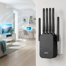 Бездротовий Wi-Fi репітер 2,4 ГГц до 300 Мбіт/с із WPS, підсилювач сигналу для дому