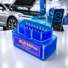 Автомобільний діагностичний сканер ELM327 OBD2 Bluetooth для смартфона, планшета та ПК