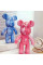 Набір для творчості DIY Creative Fluid Bear 23 см, флюїдний ведмедик із трьома фарбами та пензлем